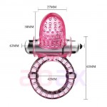 Klitoris Uyarıcılı Ereksiyon ve Orgazm Halkası Prety Ring